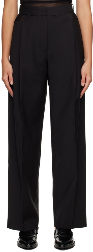 Photo: CAMILLA AND MARC Black Alma Trousers