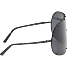 Rick Owens Black Tower Shield Sunglasses