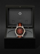 Baume & Mercier - Clifton Baumatic Automatic 40mm Stainless Steel and Leather Watch, Ref. No. M0A10713