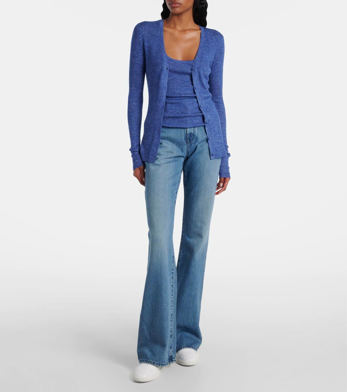 Gabriela Hearst Cynxia cashmere, silk, and hemp tank top