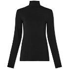 Sportmax Women's Reflex Jersey Turtleneck sweater in Black