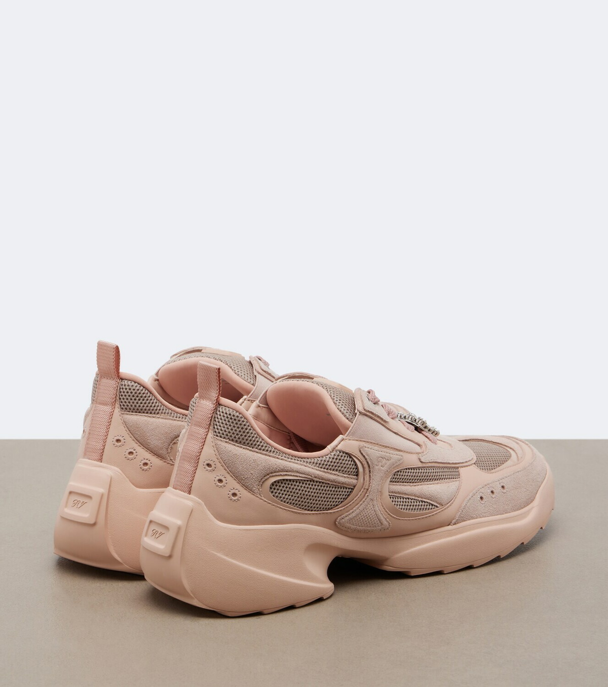 Roger Vivier Viv' On The Run embellished sneakers