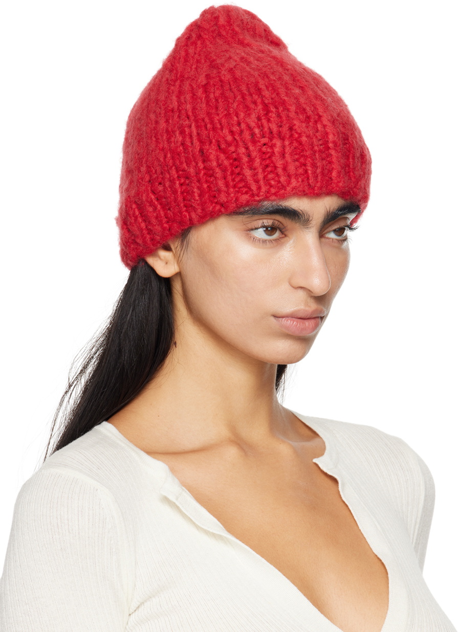 Gabriela Hearst Red Pacino Beanie