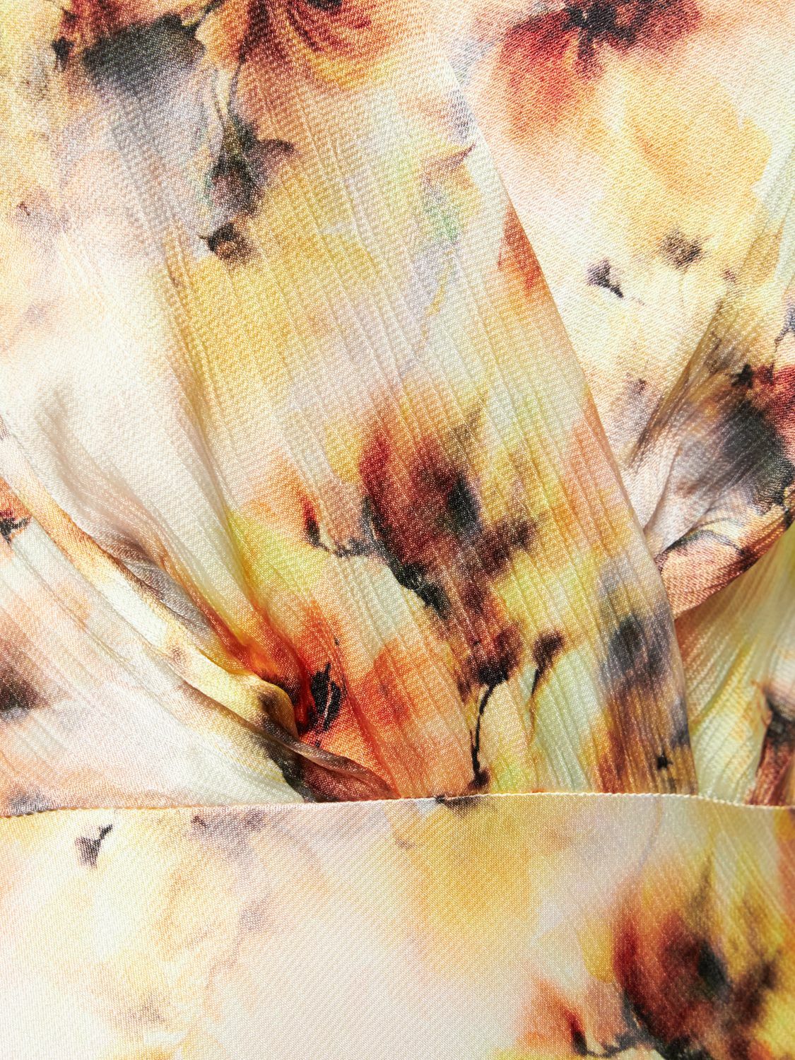 BEC + BRIDGE Sunset Floral Viscose Satin Maxi Dress