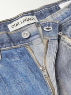 Our Legacy - Third Cut Straight-Leg Printed Jeans - Blue