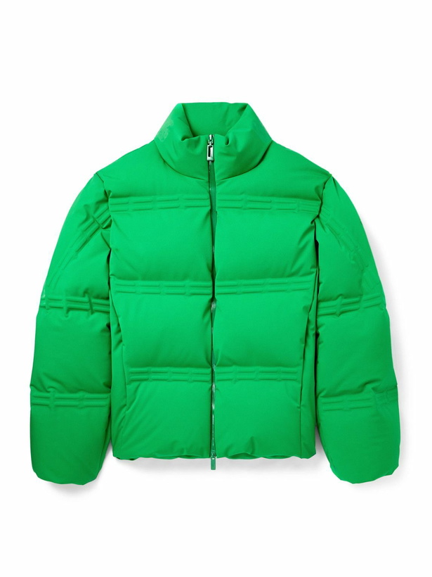 Photo: Moncler Genius - A$AP Rocky Logo-Appliquéd Quilted Twill Down Jacket - Green