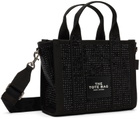 Marc Jacobs Black 'The Crystal Canvas Small' Tote