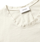 Rhude - Printed Cotton-Jersey T-Shirt - Men - Cream