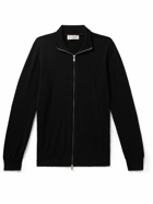 Brunello Cucinelli - Cashmere Zip-Up Sweater - Black