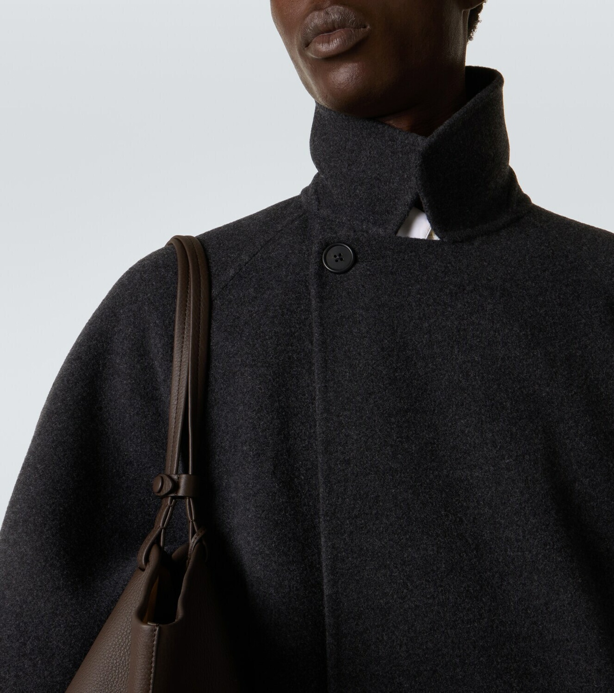The Row Eomer virgin wool coat