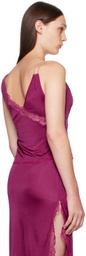 VAILLANT Pink Deconstructed Tank Top