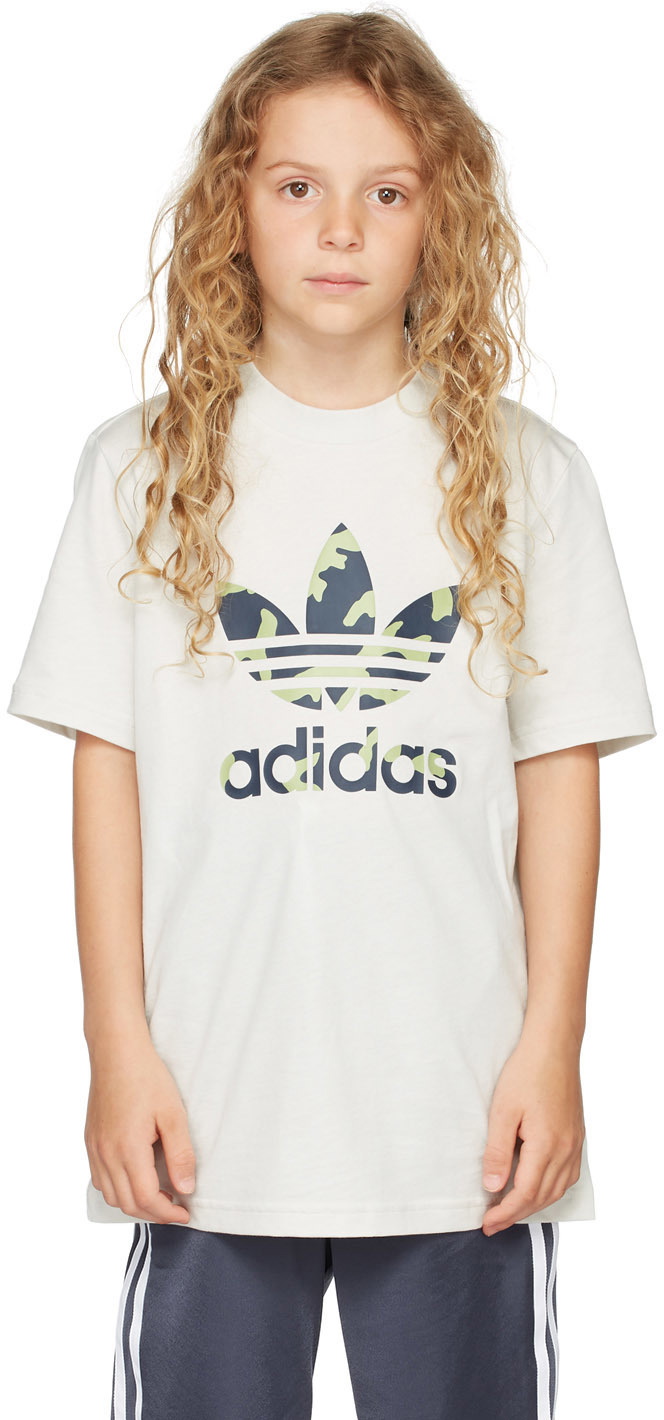Sitio de Previs Minero administración adidas Kids Kids Off-White Graphic T-Shirt adidas
