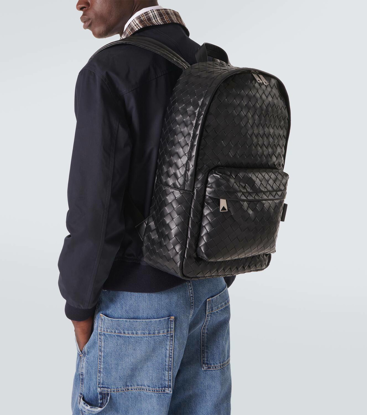 Bottega Veneta Intrecciato leather backpack