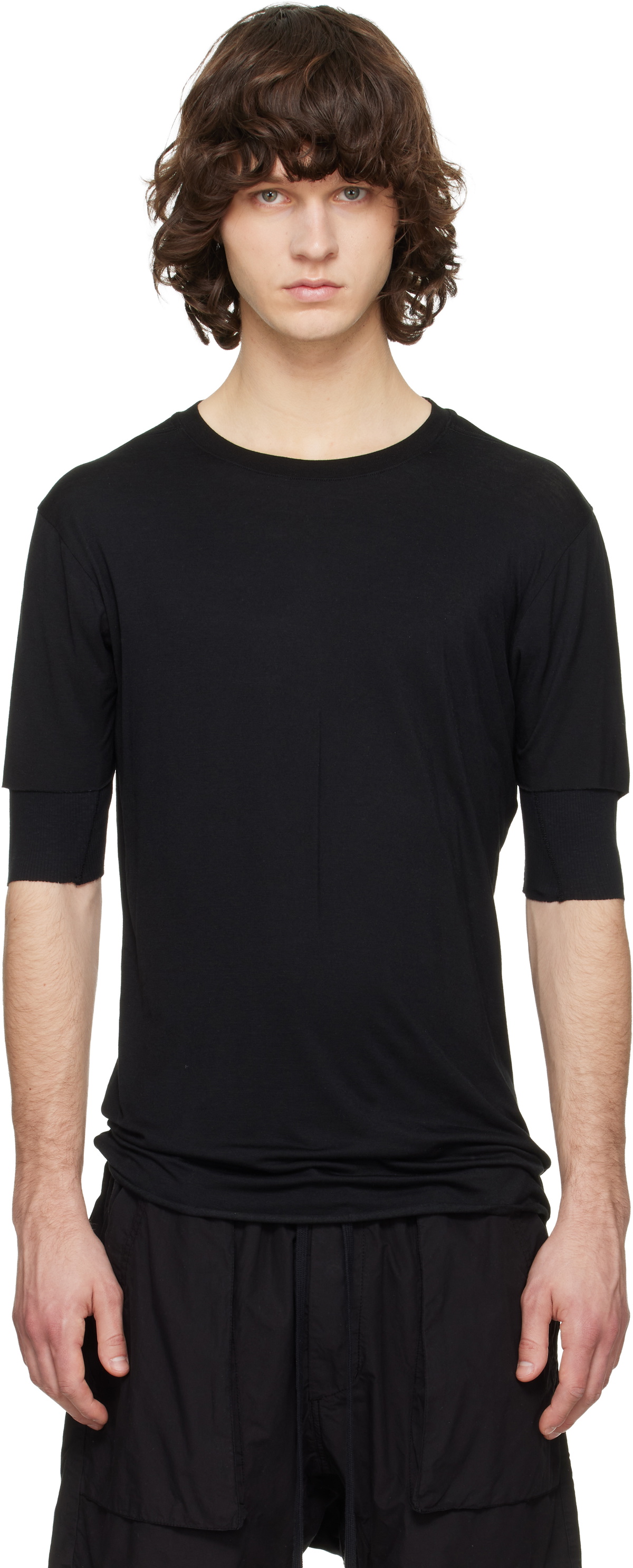 thom/krom Black M TS 940 T-shirt