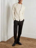 De Petrillo - Merino Wool and Cashmere-Blend Cardigan - Gray