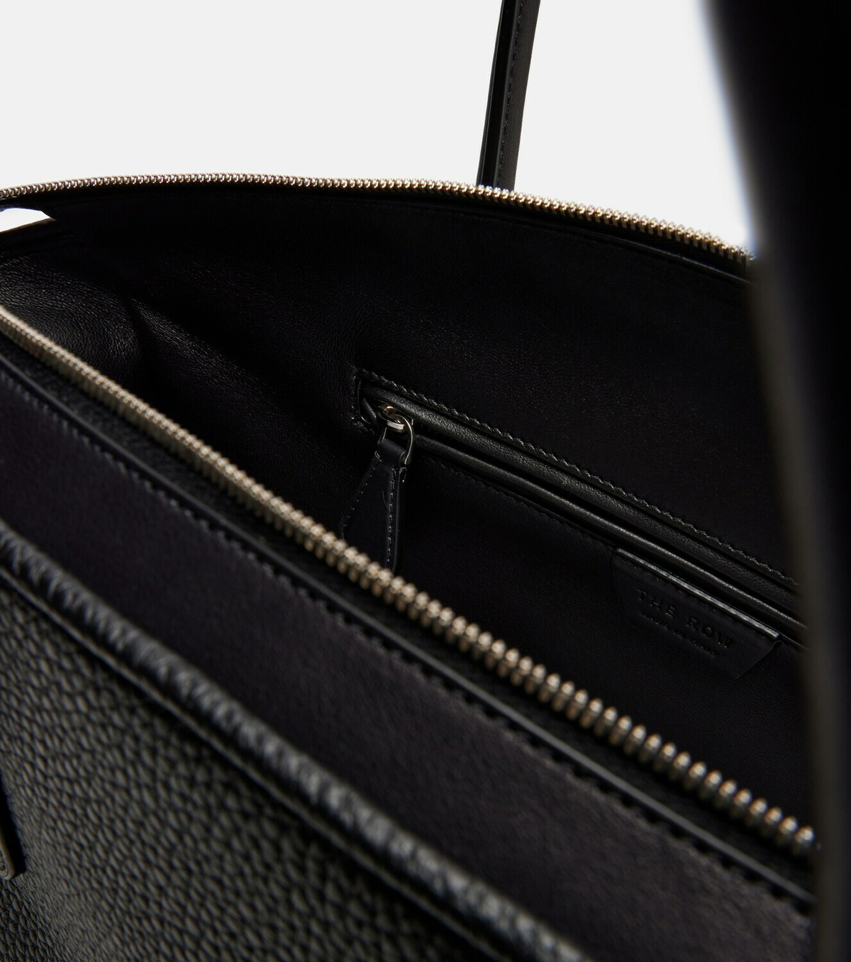 The Row Leather duffel bag