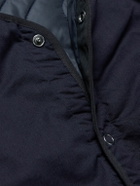 Blue Blue Japan - Padded Indigo-Dyed Cotton-Blend Shell Jacket - Blue