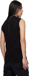 HELIOT EMIL Black Overo Tank Top