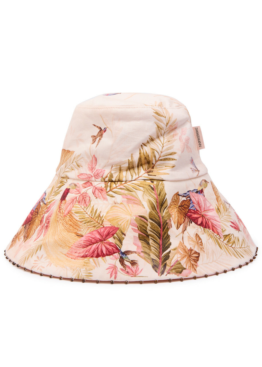 Zimmermann Reversible Bucket Hat Zimmermann Girls Reversible Bucket Hat in Multicolour main image 4