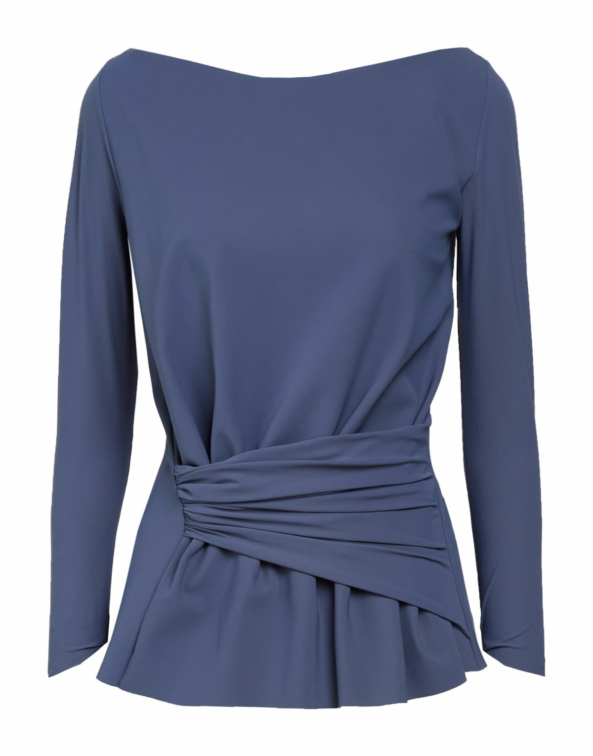 Chiara Boni La Petite Robe Womens Top Slate in Blue