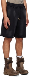 KUSIKOHC Black Dyed Shorts