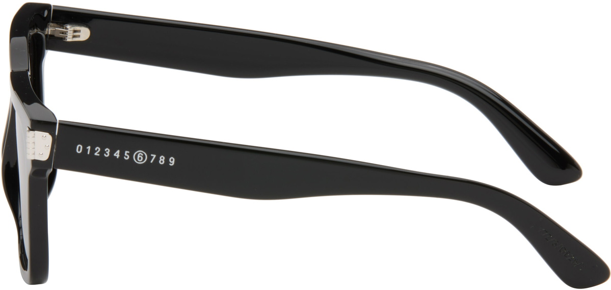 MM6 Maison Margiela Black 15 Sunglasses