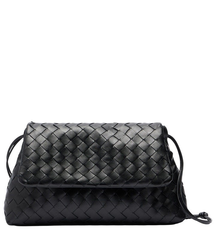 Photo: Bottega Veneta Giorno Small Intrecciato leather crossbody bag