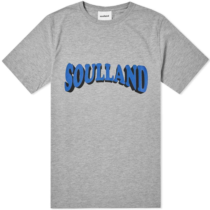 Photo: Soulland Guido Logo Tee Grey
