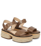 Gabriela Hearst - Ryka leather espadrille sandals