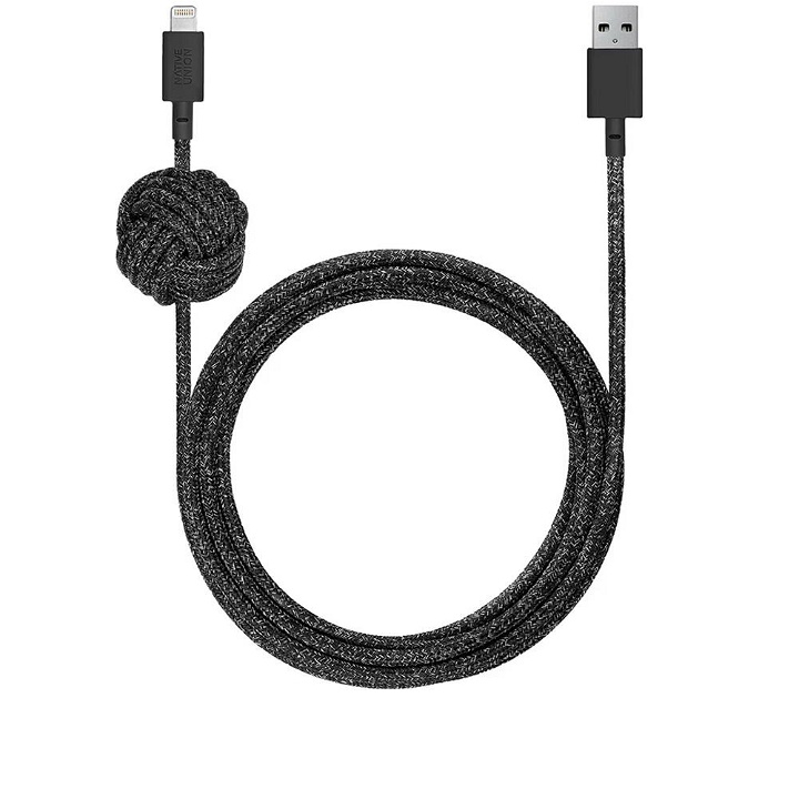Photo: Native Union Night Cable 'Cosmos' in Black