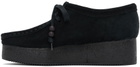 Clarks Originals Black Wallacraft Bee Derbys