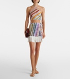 Missoni Fringed beach cover-up