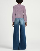 Maje Womens Cardigan in Purple