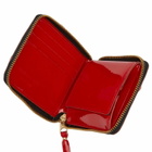 Comme des Garçons Wallet SA7100RH Reversed Hem Wallet in Red 