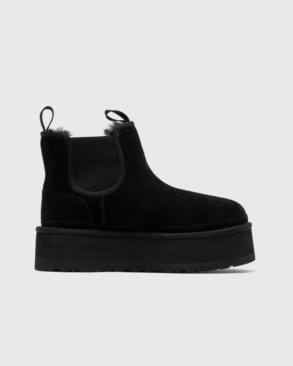 Ugg W Neumel Platform Chelsea Black Boots Ugg