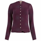 Fruity Booty Women's Isola Sparkly Cardigan Set in Purple
