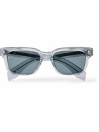 Jacques Marie Mage - Diamond Cross Ranch Square-Frame Acetate and Silver-Tone Sunglasses