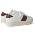 TOM FORD - Bannister Leather Sneakers - White