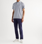 Peter Millar - Miles Striped Stretch-Jersey Polo Shirt - Blue