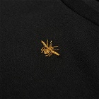 Dior Homme 18ct Gold Bee Embroidered Tee