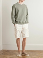Brunello Cucinelli - Cotton-Jersey Sweatshirt - Green