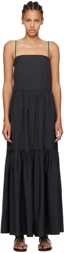 Photo: rag & bone Black Saige Maxi Dress