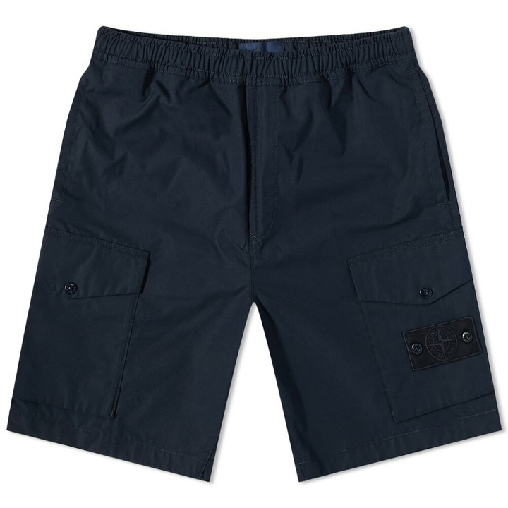 Photo: Stone Island Men's Ghost Cargo Short in Navy