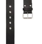 A.P.C. - 4cm Black Leather Belt - Black