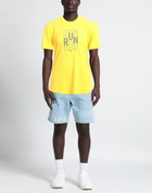 Puma Mens T-shirt in Yellow