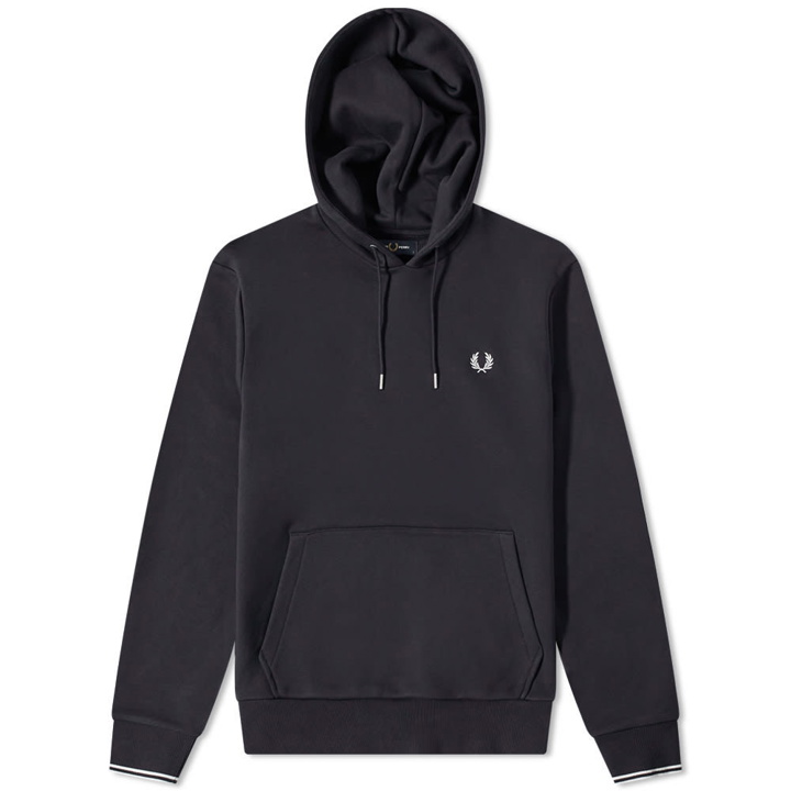 Photo: Fred Perry Tipped Popover Hoody