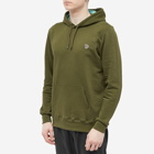 Paul Smith Men's Zebra Popover Hoody in Olive