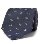 Paul Smith - 7.5cm Silk-Jacquard Tie - Men - Navy