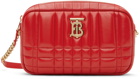 Burberry Red Small Lola Camera Bag