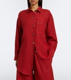 Eres Flashing linen shirt